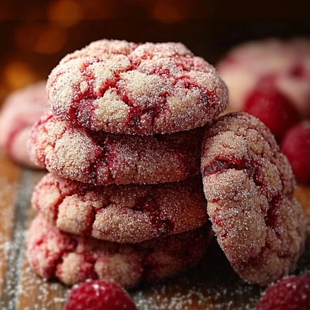 Raspberry Sugar Cookies