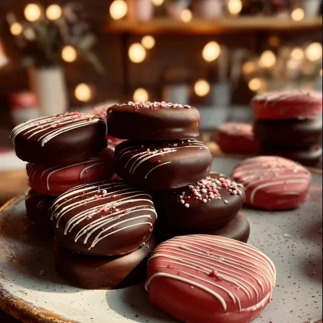 Valentine’s Covered Oreos