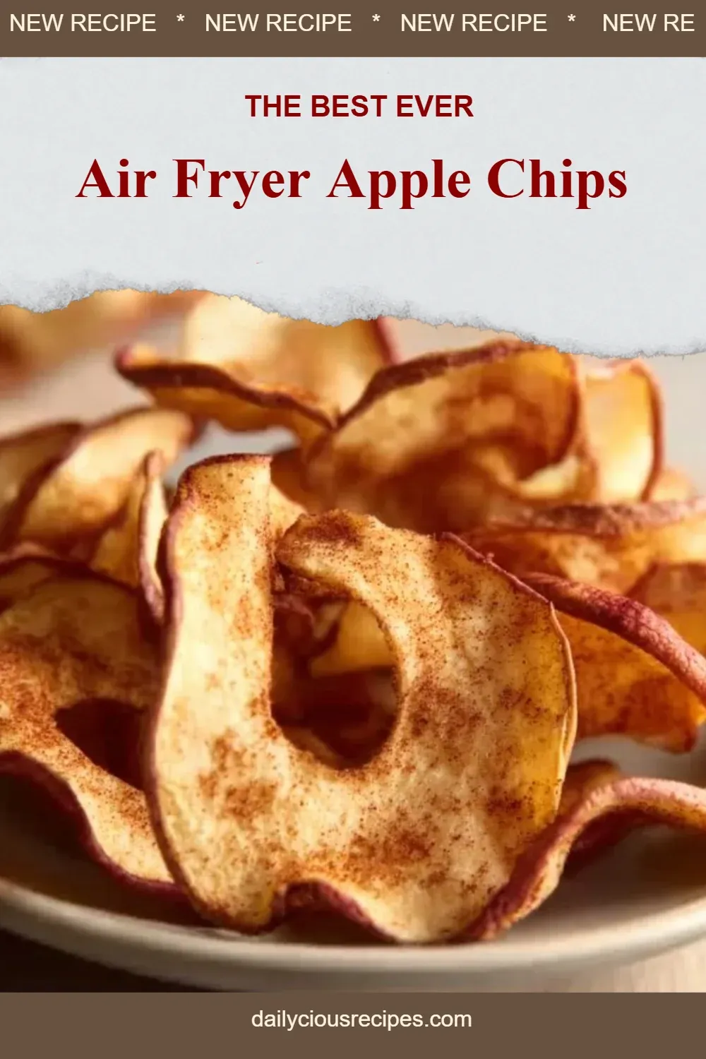 Best 14 Air Fryer Recipes for Deliciously Crispy Treats 6 Air Fryer Apple Chips