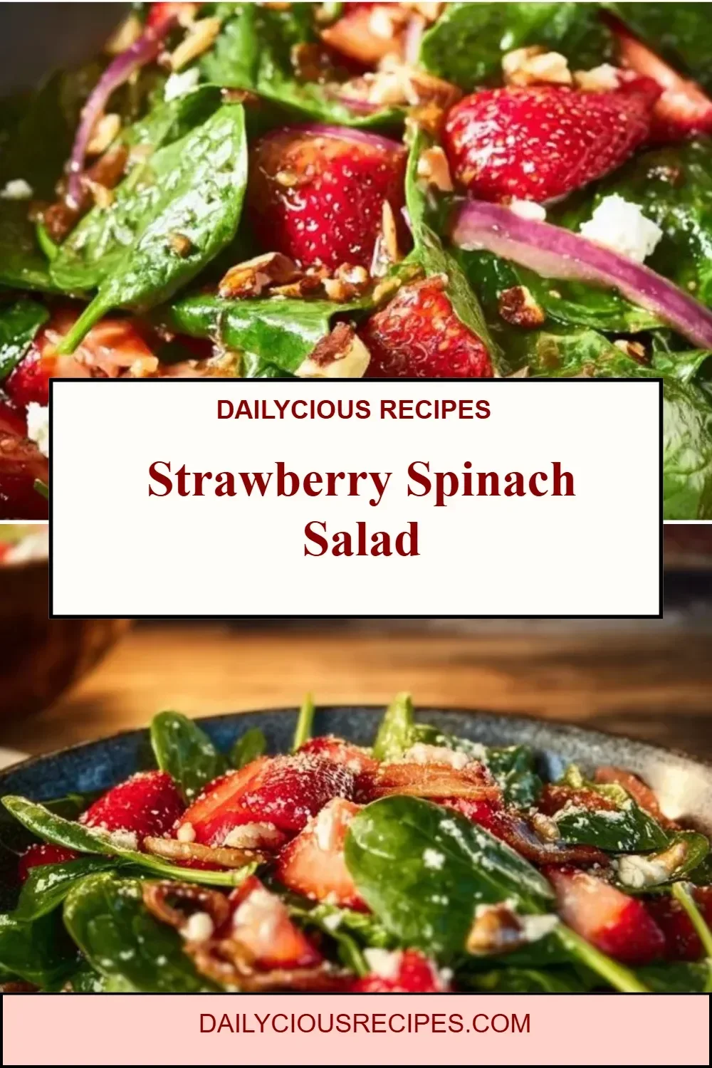 Strawberry Spinach Salad
