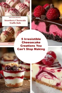 5 Irresistible Cheesecake Creations You Can't Stop Making 1 Delicious cheesecake creations displayed on a dessert table.