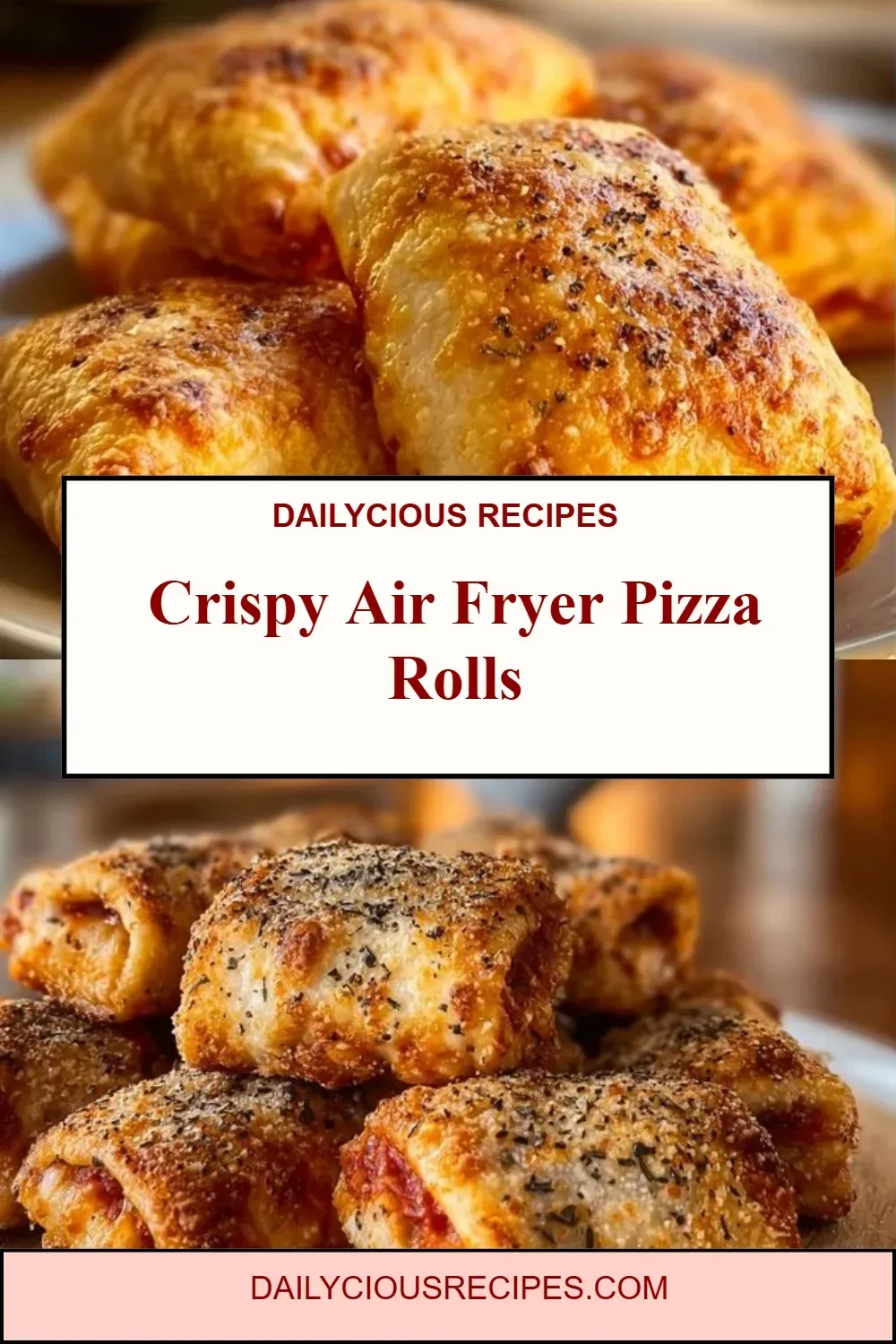 Crispy Air Fryer Pizza Rolls