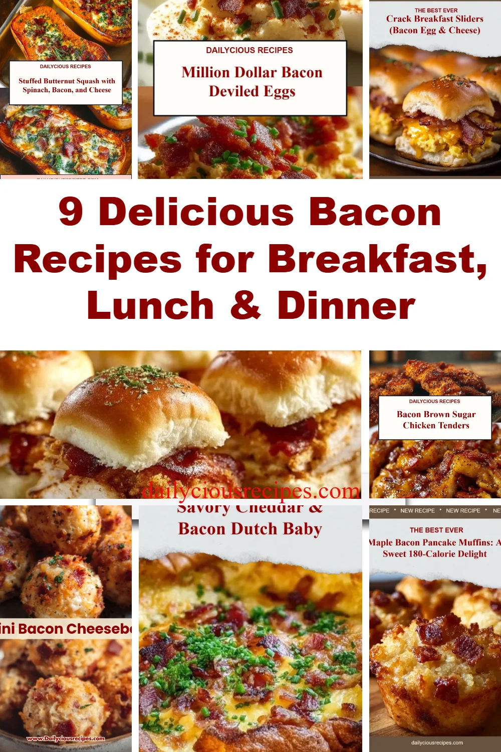 9 Delicious Bacon Recipes for Breakfast, Lunch & Dinner