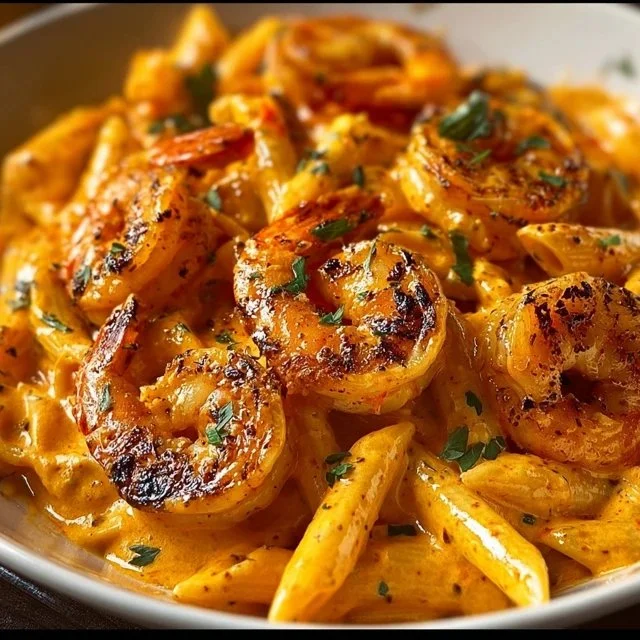 Creamy Cajun Shrimp Pasta