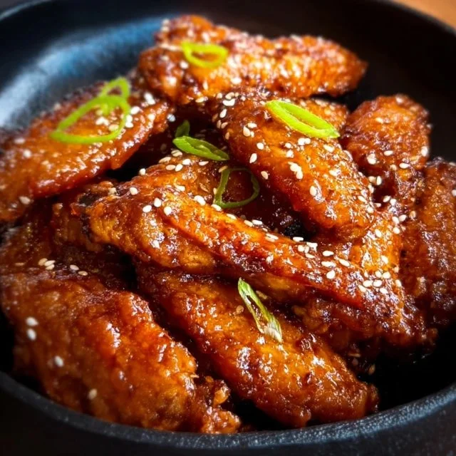 Honey Garlic Chicken Wings