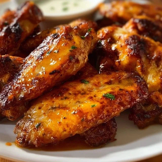 Crispy Oven-Baked Buffalo Wings