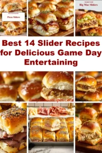 Best 14 Slider Recipes for Delicious Game Day Entertaining 1 Assorted delicious slider recipes for game day entertaining