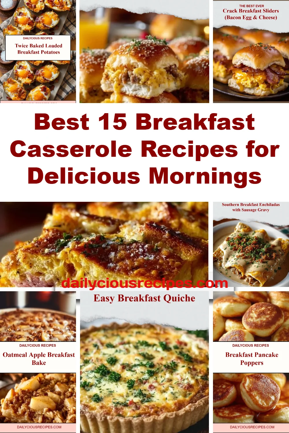 Best 15 Breakfast Recipes for Delicious Mornings