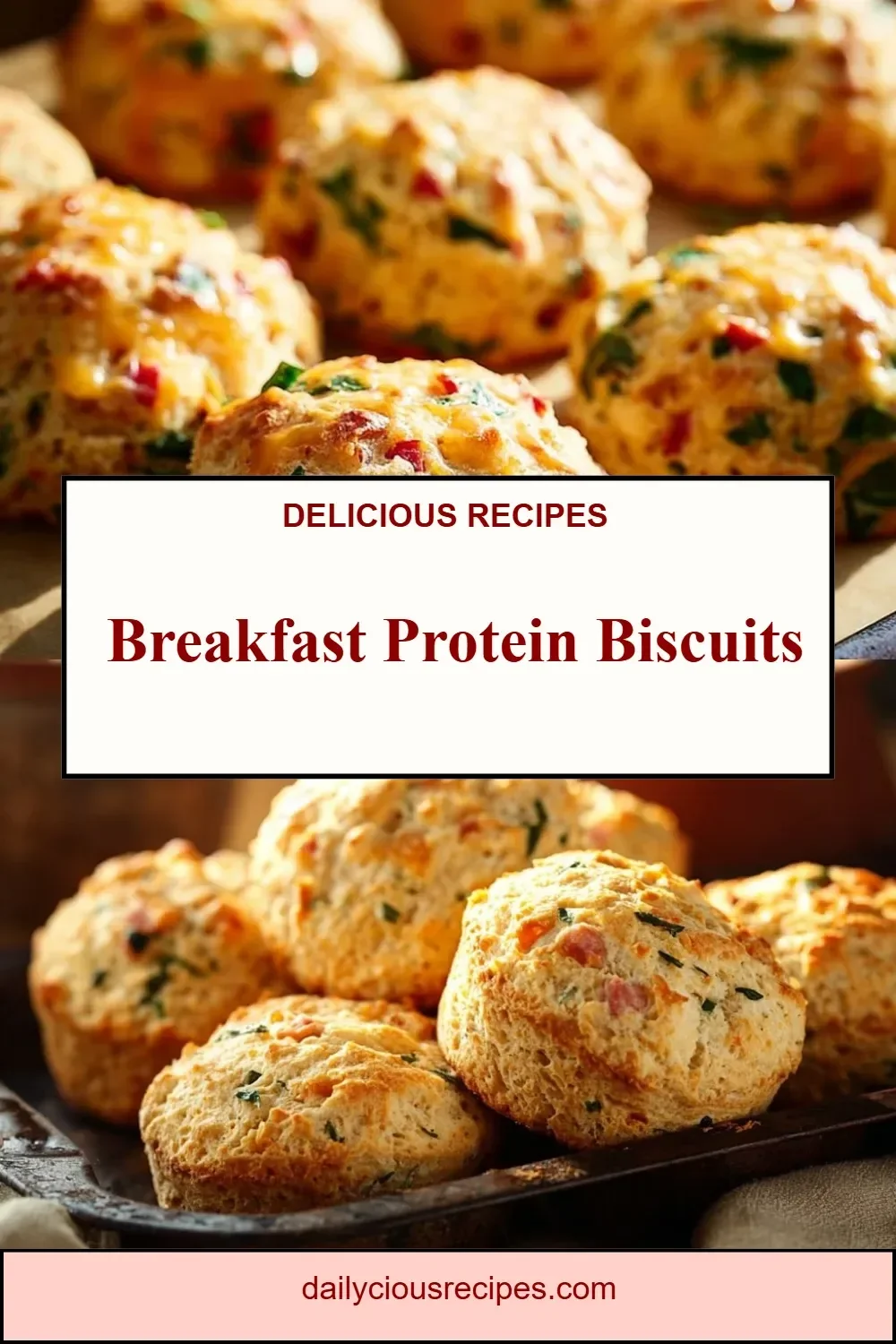 Breakfast Protein Biscuits
