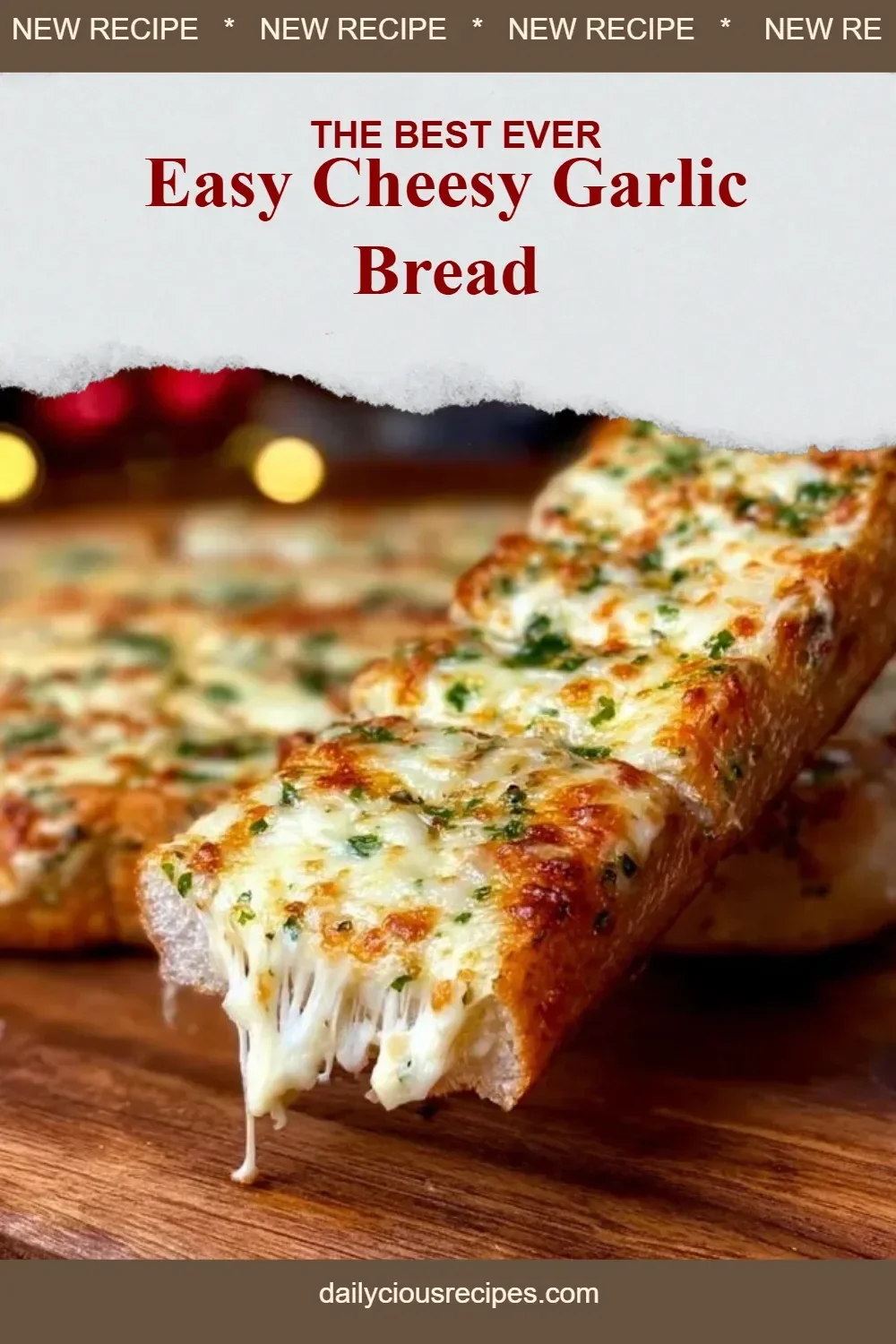 Easy Cheesy Garlic Bread
