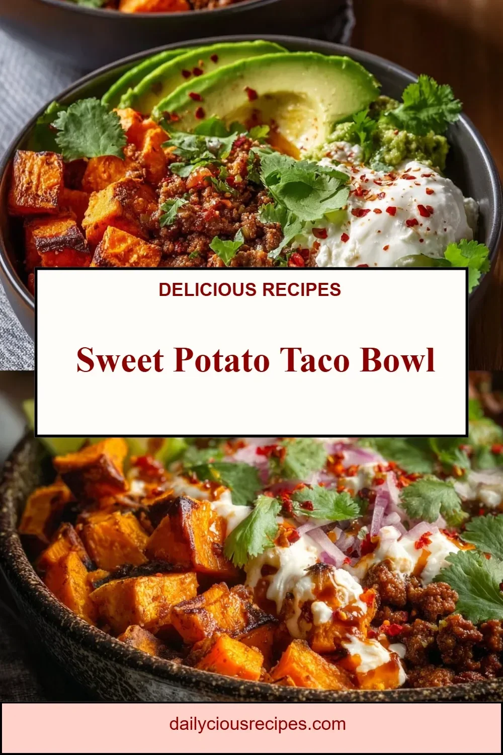 Sweet Potato Taco Bowl