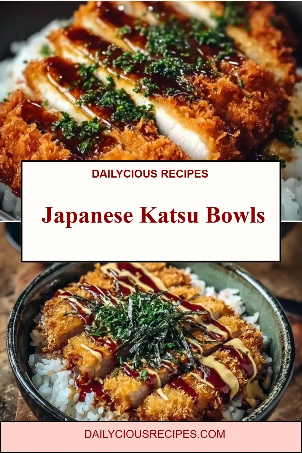 Japanese Katsu Bowls