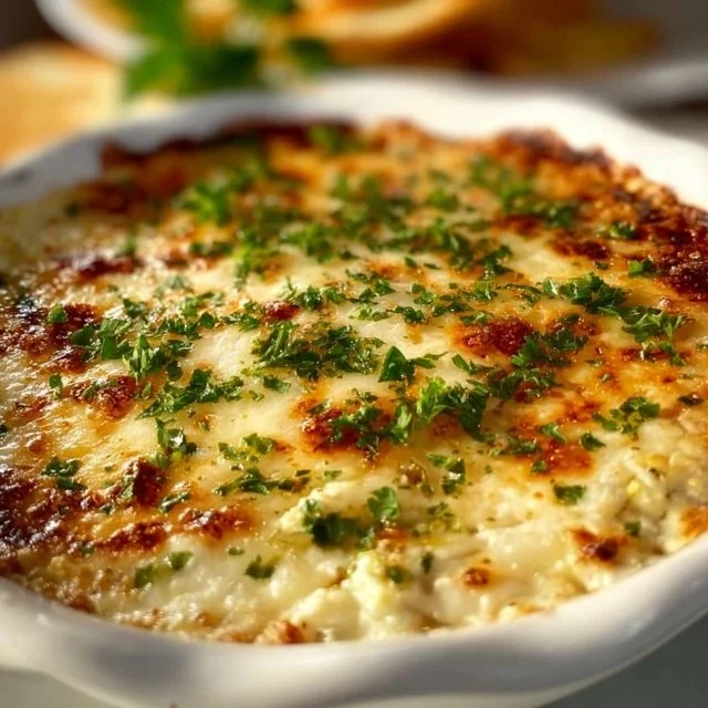 Baked Garlic Bread Dip