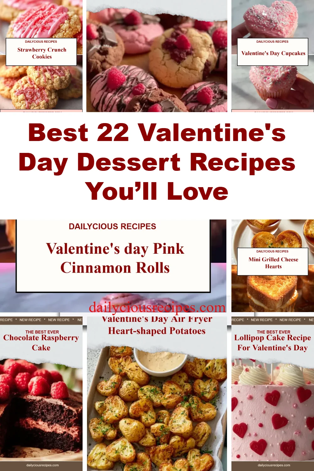 Best 22 Valentine’s Day Dessert Recipes You’ll Love