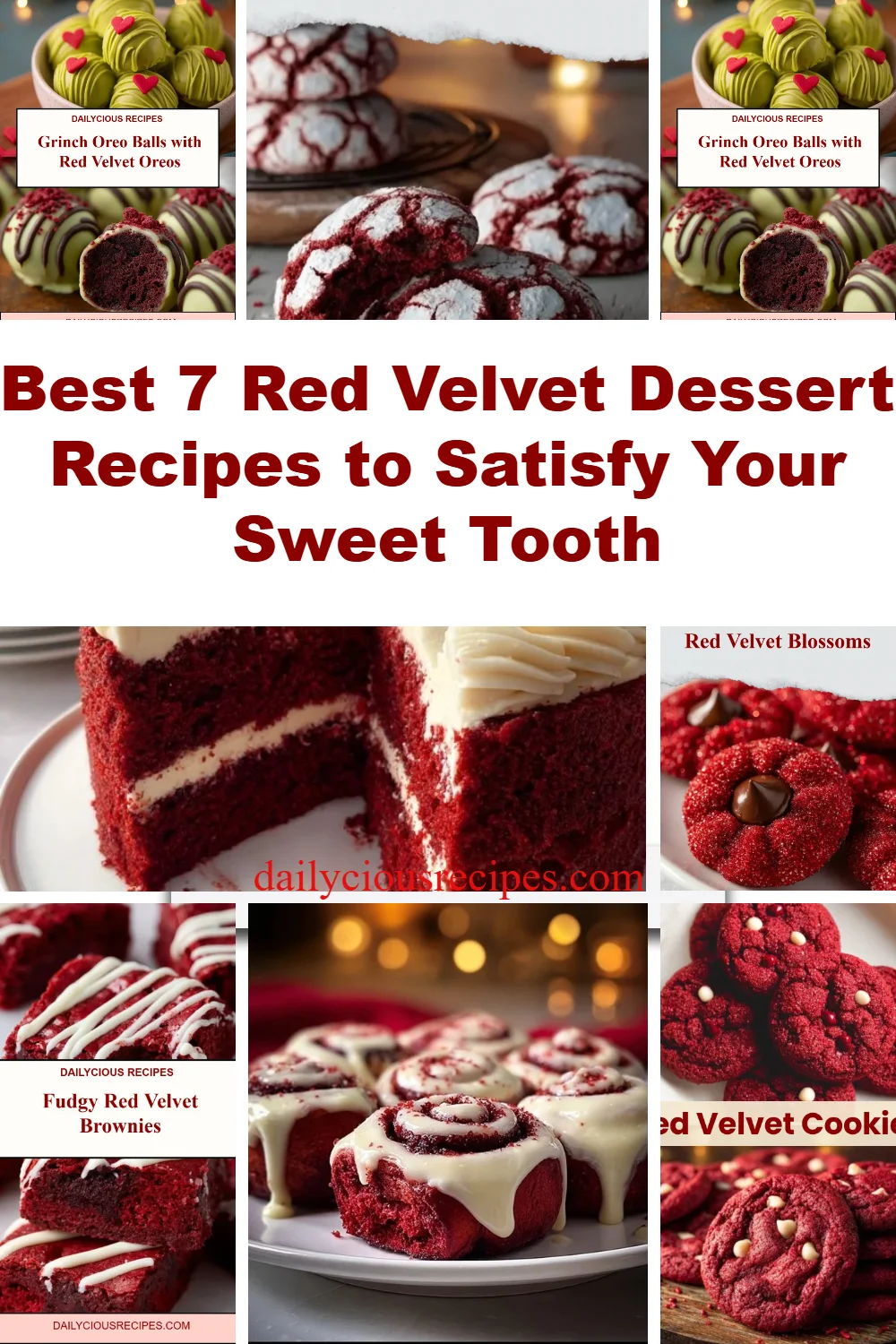 Best 7 Red Velvet Dessert Recipes to Satisfy Your Sweet Tooth