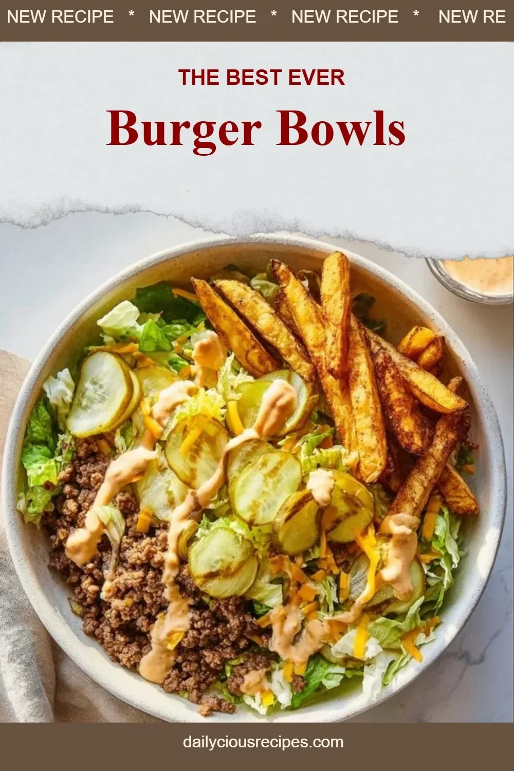 Burger Bowls