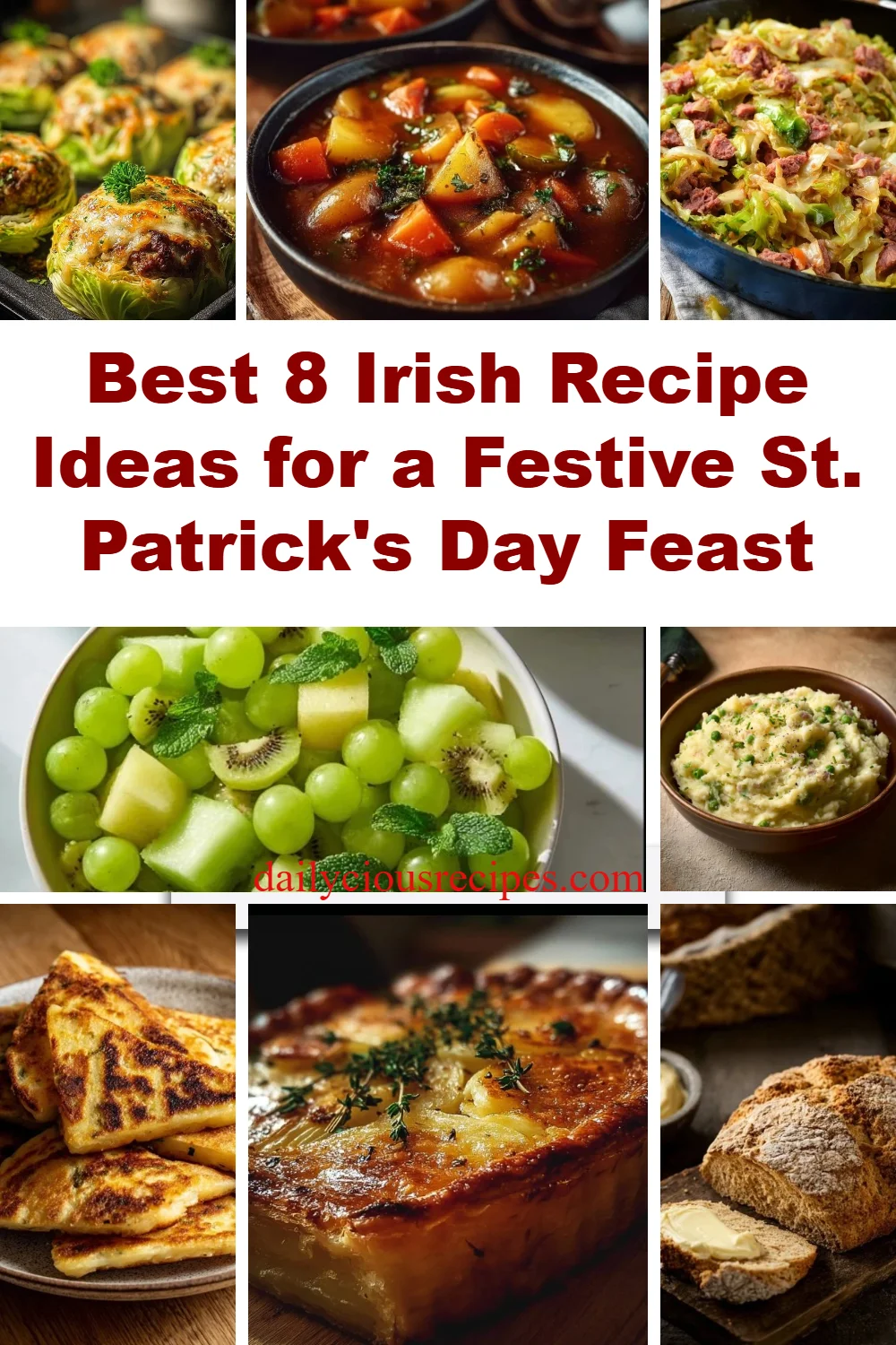 Best 8 Irish Recipe Ideas for a Festive St. Patrick’s Day Feast