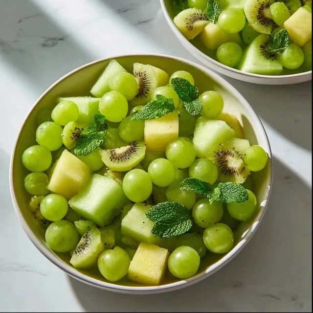 St. Patrick's Day Green Fruit Salad