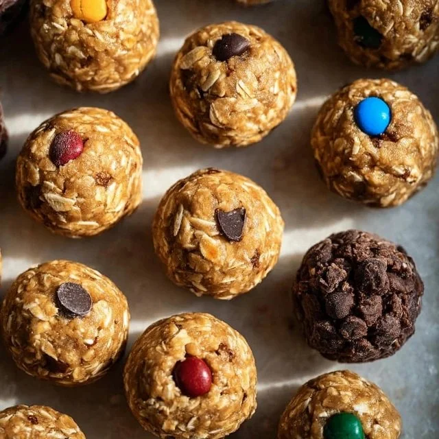 Monster Cookie Protein Balls