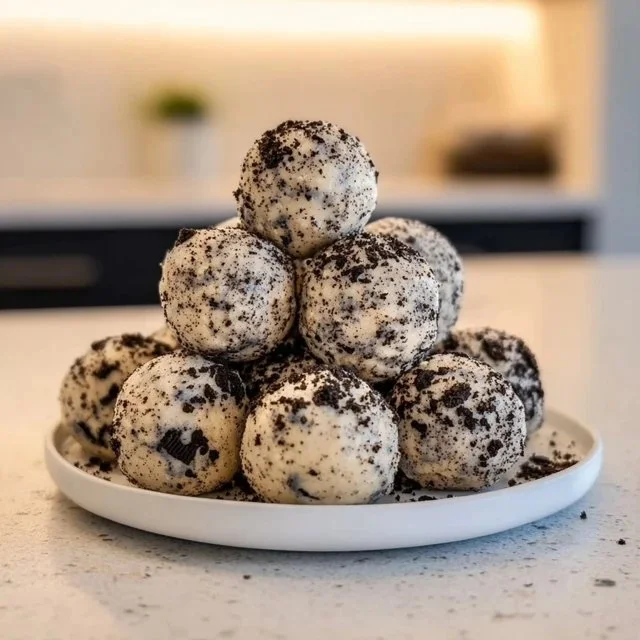 Cream Cheese Oreo Protein Balls