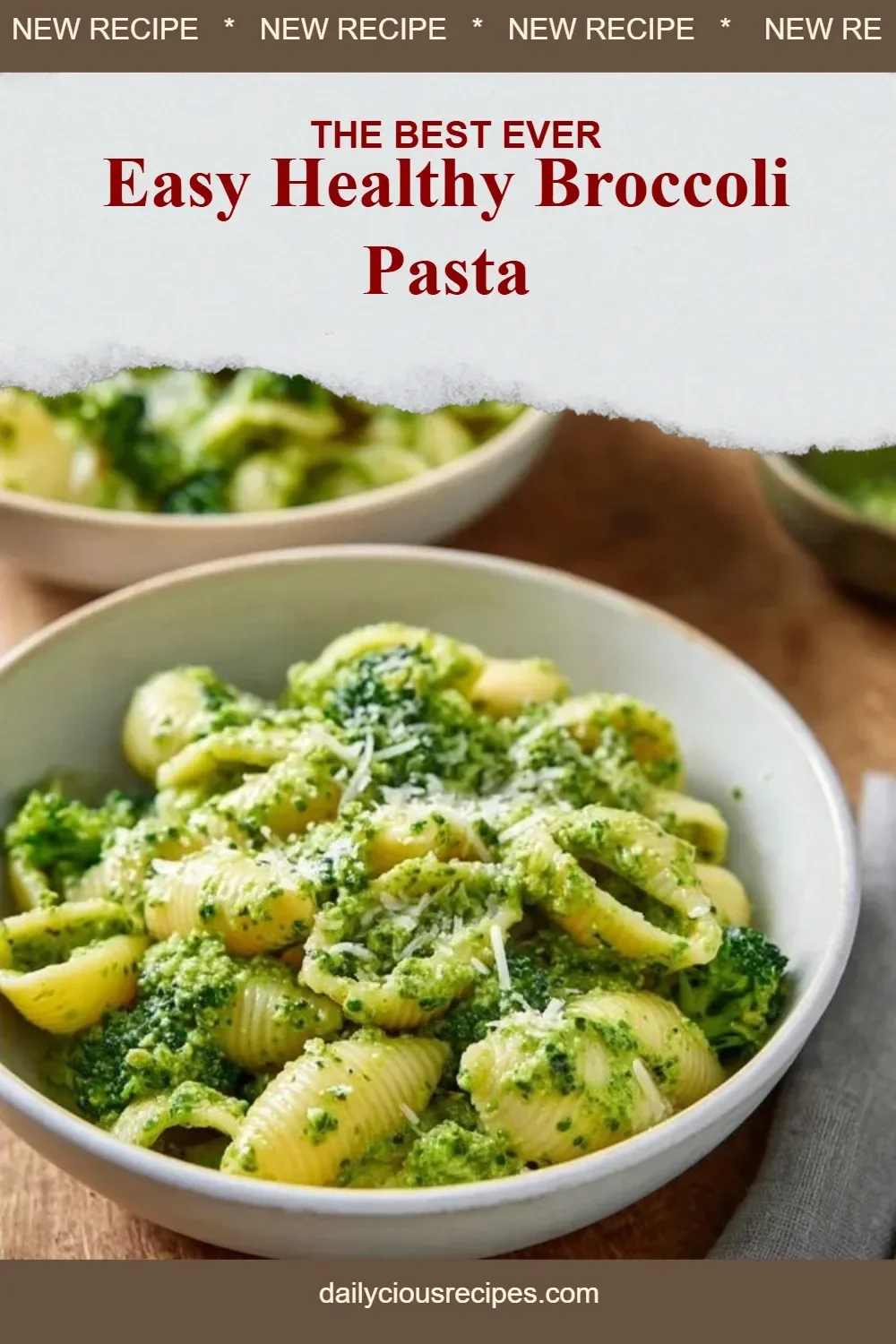 Easy Healthy Broccoli Pasta