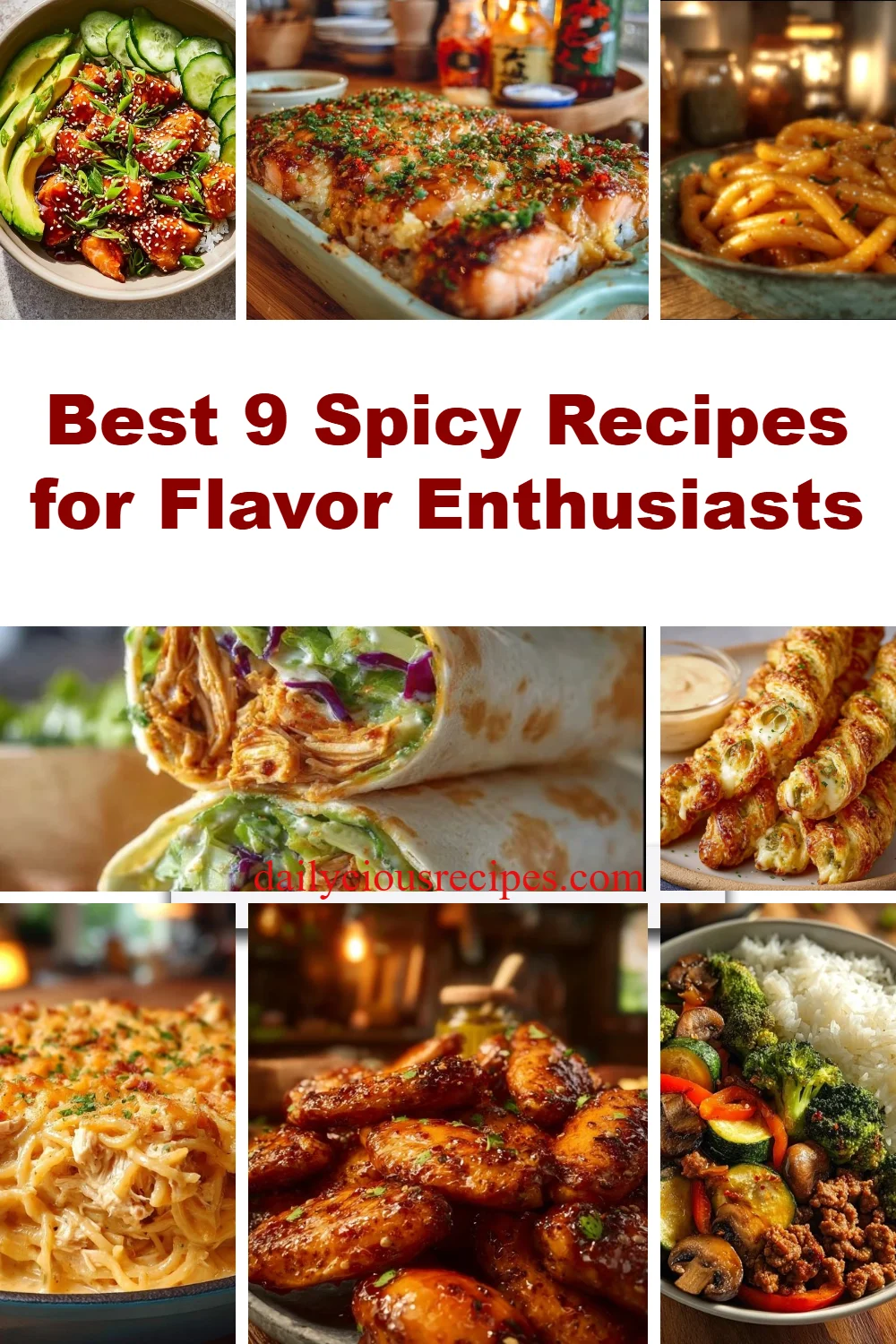 Best 9 Spicy Recipes for Flavor Enthusiasts