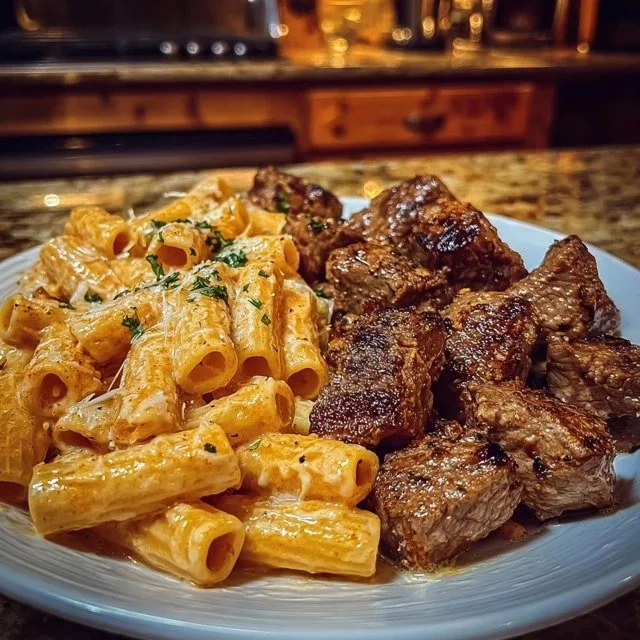 cajun steak tips with creamy parmesan rigatoni 2026 01 16 153455