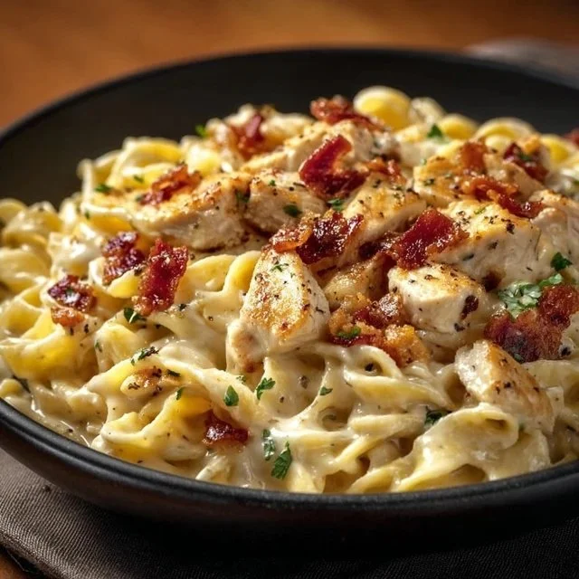 Chicken Bacon Ranch Pasta
