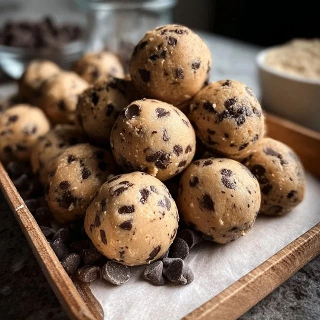 Cookie Dough Protein Balls