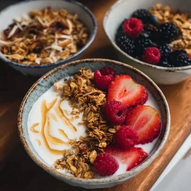 easy yogurt granola bowls 4 ways 2026 01 02 140026