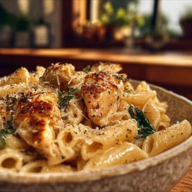 healthy garlic parmesan chicken pasta 2026 01 22 121152