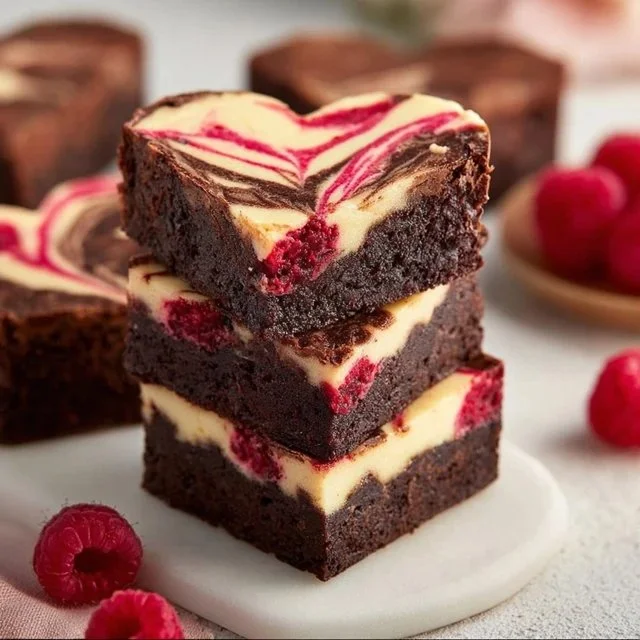 Heart Shaped Brownies