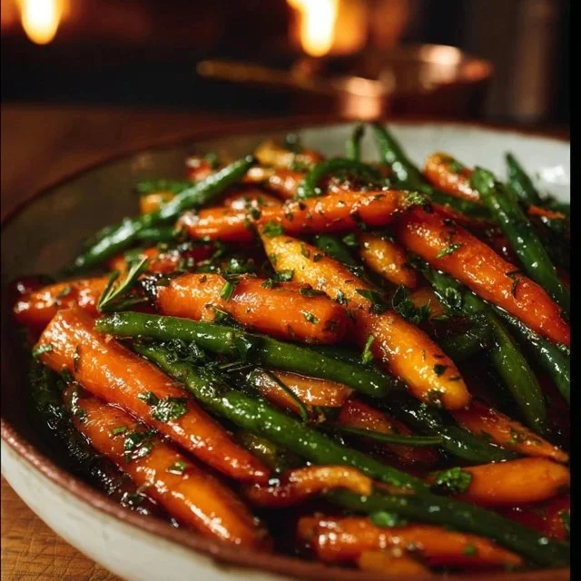 Honey Glazed Carrots & Green Beans 3 honey glazed carrots green beans 2026 01 04 131011