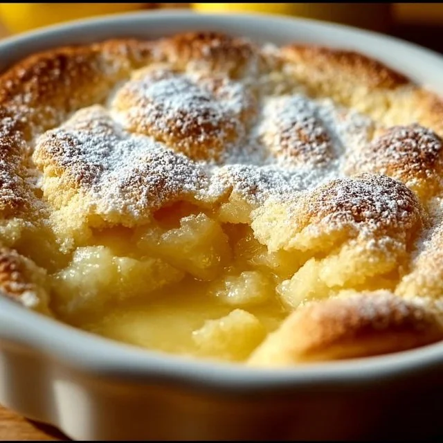 Lemon Cobbler Magic
