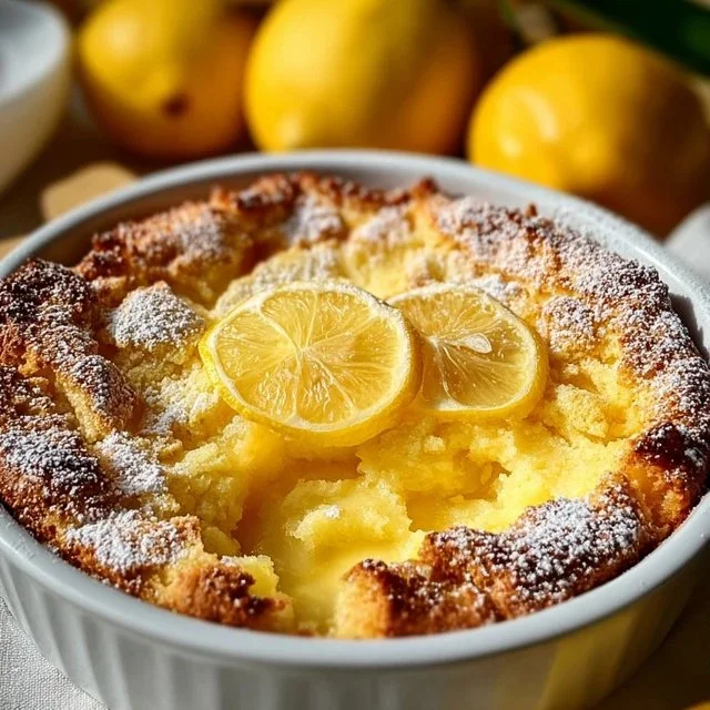 Magic Lemon Cobbler