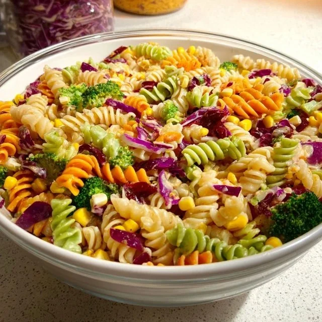 Mardi Gras Pasta Salad