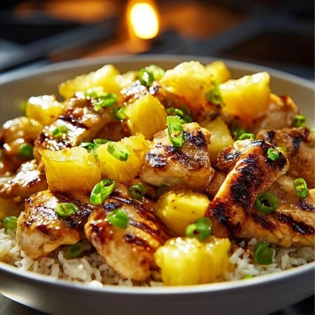 Pineapple Chicken and Rice