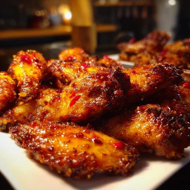Pineapple Cowboy Candy Chicken Wings