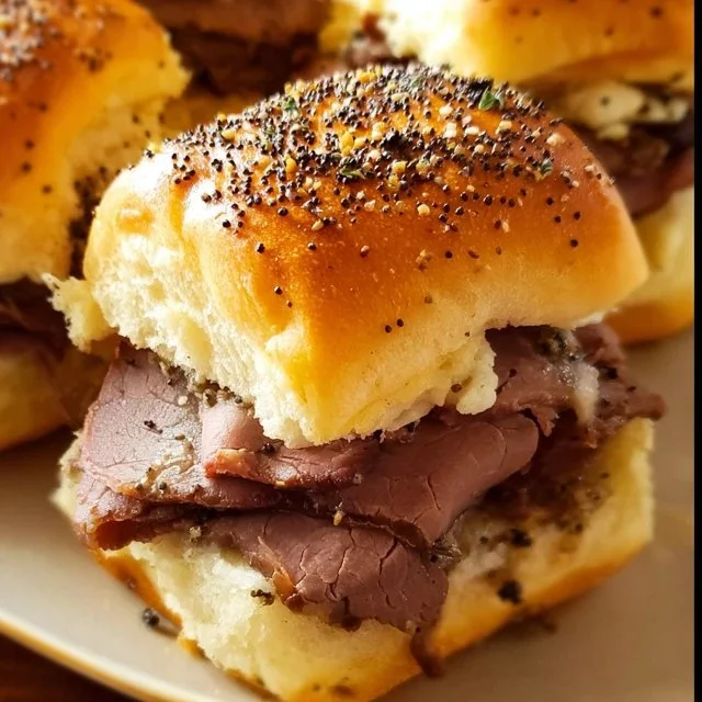 Roast Beef Sliders