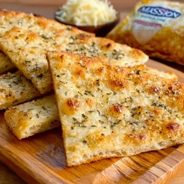 Home page 1 Air Fryer Cheesy Tortilla Garlic Bread
