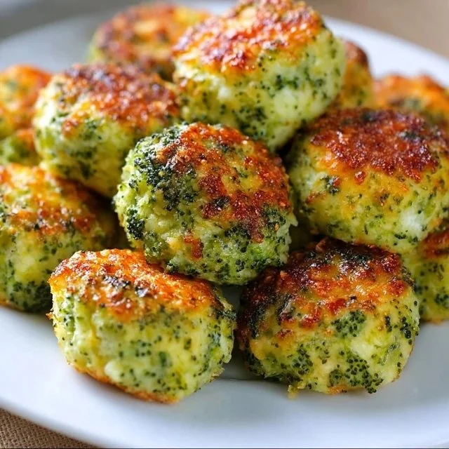 Baked Broccoli Cheese Balls