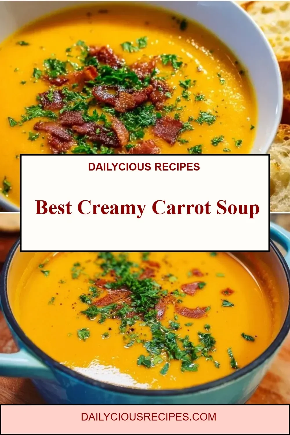 Best 7 Carrot Recipes for Delicious and Healthy Meals 3 Best Creamy Carrot Soup