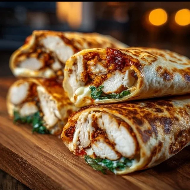 crispy air fryer chicken mozzarella wraps 2026 02 11 162227