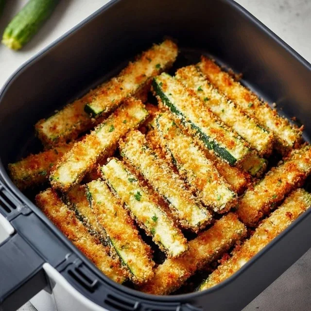 Crispy Air Fryer Zucchini Fries