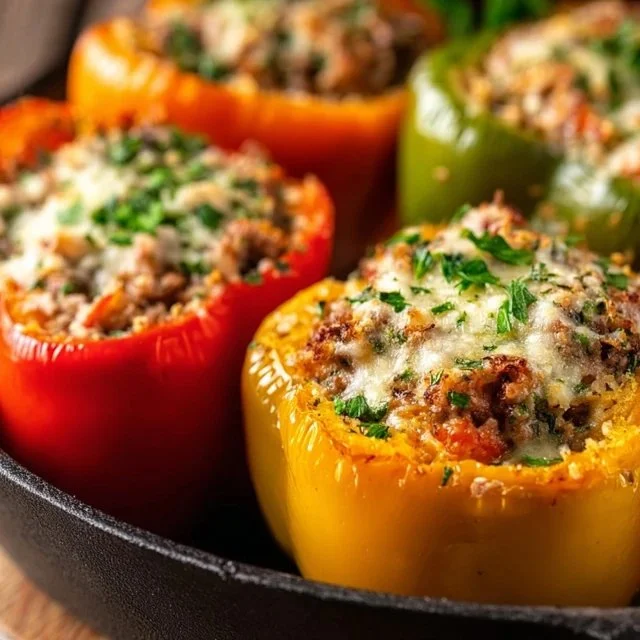 Keto Stuffed Bell Peppers 3 keto stuffed bell peppers 2026 02 17 162248