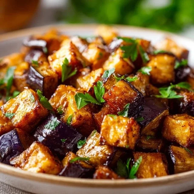 Low-Calorie Air Fryer Eggplant