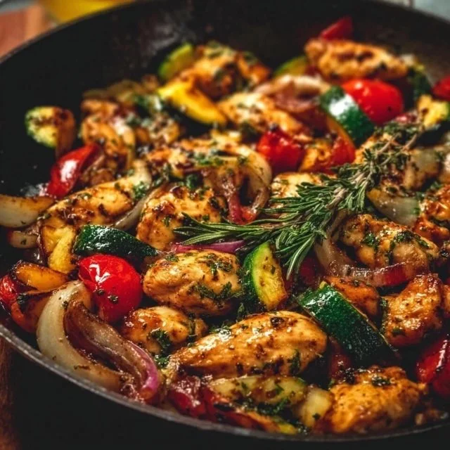 Mediterranean Chicken Stir Fry Recipe