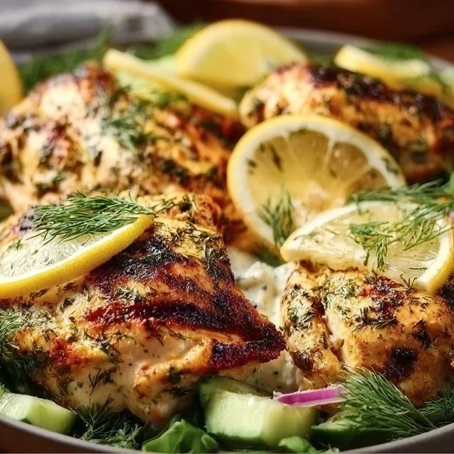 Mediterranean Lemon-Dill Chicken Bowls 3 mediterranean lemon dill chicken bowls 2026 02 11 162242