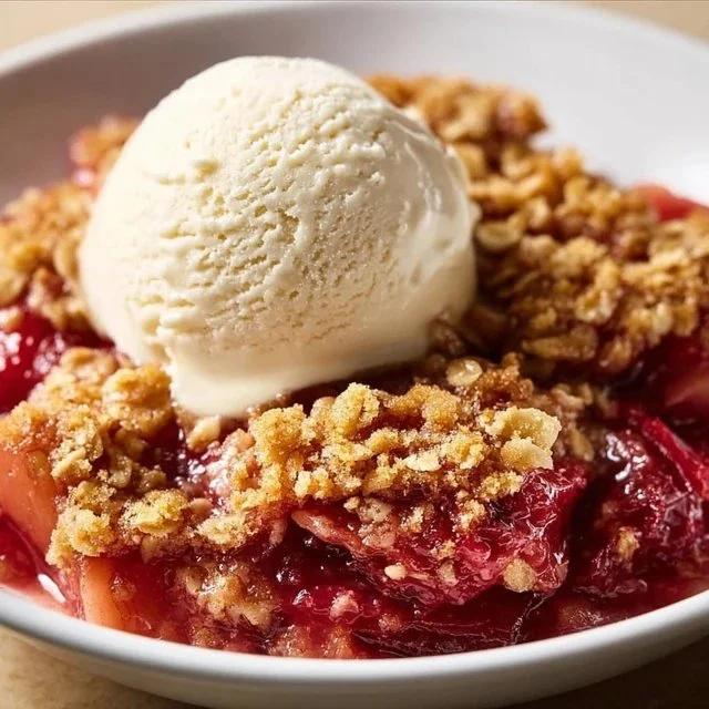 Home page 1 Rhubarb Crisp